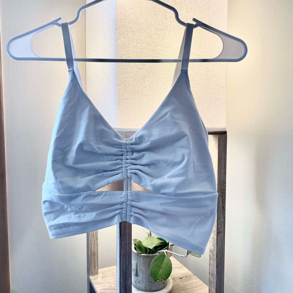 Athleta Crop Top with Built in Bra